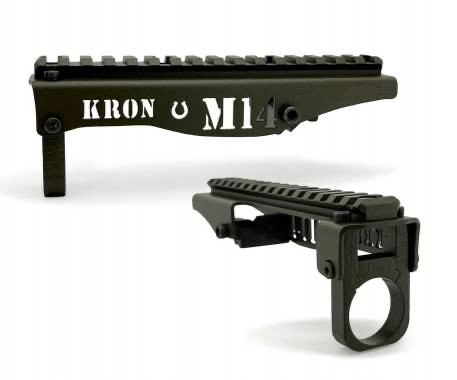 Кронштейн КРОН М-14 (планка Picatinny для М-14 Garant.308 Win)