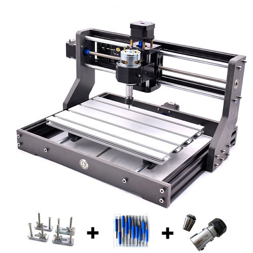 ЧПУ верстат фрезерний CNC 3018 CNC3018 GRBL DIY + патрон ER11 цанга фрези