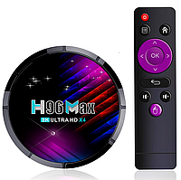 Телевизионная смарт приставка H96 MAX X4 2/16Gb Smart TV приставка для телевизора на андроиде 11