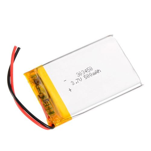Акумулятор 303450 Li-pol 3.7 В 500мАч для RC моделей DVR GPS MP3 MP4