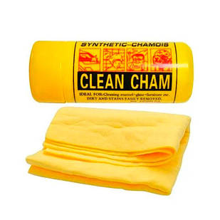 Тряпка салфетка в тубе для автомобиля 66х43см синтетическая Clean Cham