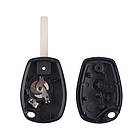 Ключ заготівка, корпус під чип, 2 кн, Renault Modus Clio, VA2 Без бренда, фото 2