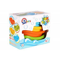 Іграшка Кораблики для гри з водою й піском 4 шт. тм ТехноК