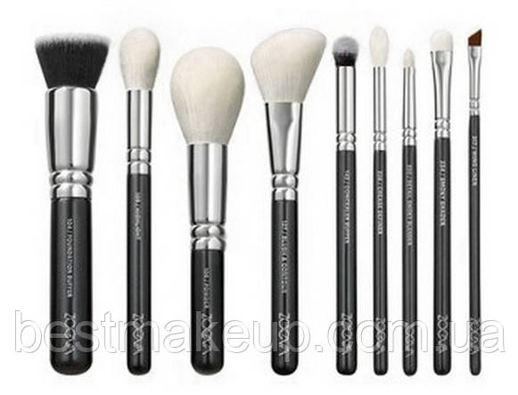 ZOEVA The Complete Brush Set набор кистей для макияжа лица и глаз