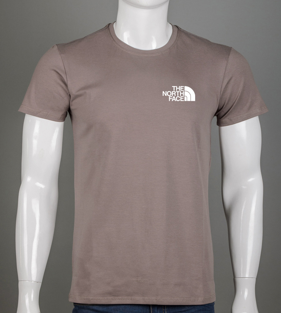 Футболка чоловіча The North Face 2305м (Уп.4шт M-XXL), Капучино