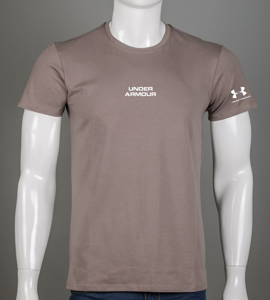 Футболка чоловіча Under Armour 2324м (Уп.4шт M-XXL), Капучино