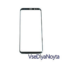 Стекло корпуса для Samsung G955F Galaxy S8 Plus, midnight black, оригинал