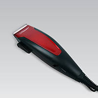 Машинка для стриження волосся від мережі Maestro MR-656C-RED Універсальна машинка для стриження 4в1