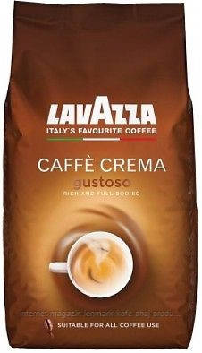 Кава в зернах Lavazza Café Crema Gustoso 1000г 
