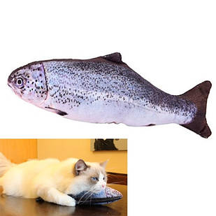 М'яка іграшка BTB риба Форель 40см для кішок кота з котячою м'ятою