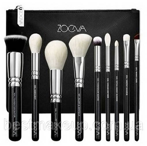 Набір пензлів для макіяжу очей та обличчя ZOEVA The Complete Brush Set, фото 1