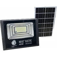 Светодиодный прожектор с солнечной панелью 40W TIGER-40 Horoz Electric