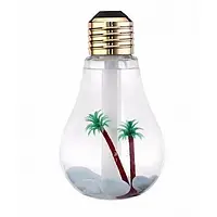 Ультразвуковий зволожувач повітря Лампочка 400 мл