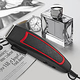 Машинка для стриження волосся від мережі Maestro MR-657C-RED Універсальна машинка для стриження 4в1, фото 2