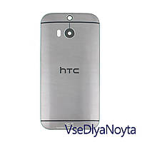 Задня кришка для HTC One M8, Metal Grey