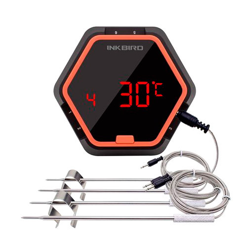 Термометр кулінарний Bluetooth для гриля INKBIRD IBT-6XS +4 датчика