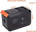 Портативна електростанція, зовнішній акумулятор MARBERO 88Wh 24000mAh, фото 8