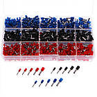 Набір із 1065 клем кабельних наконечників, ізольованих штирових, фото 2