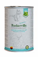 Baskerville (Баскервиль) Cat Venison & Rabbit влажный корм для котов 400 г