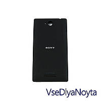 Задня кришка для Sony C2305 S39h Xperia C, black