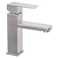 Змішувач для умивальника з нержавіючої сталі Mixxus KUB 001