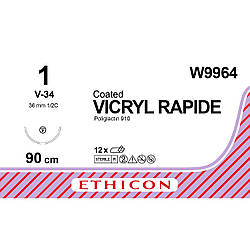 Вікрил рапід (VICRYL rapide) 1 