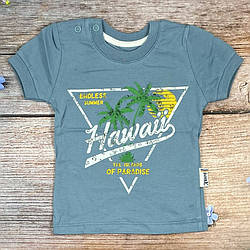 Турецька футболка для малюка Розміри: 68,74,80 см (04099-2)