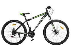 Велосипед CrossBike 27,5`` Storm 2022 Рама-17`` black-green
