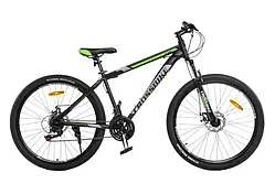 Велосипед CrossBike 27,5` Storm 2022 Рама-19,5` black-green