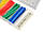 Набір кольорових термозбіжних трубок 100 шт. G02823, фото 3