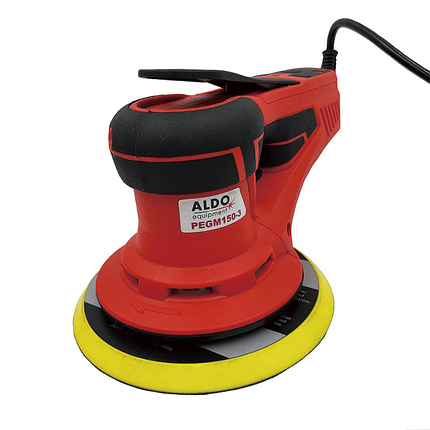 Потужна ексцентрикова шліфувальна машина ALDO PEGM150-3 BRUSHLESS: 400 Вт, розмір підошви 150 мм, фото 1