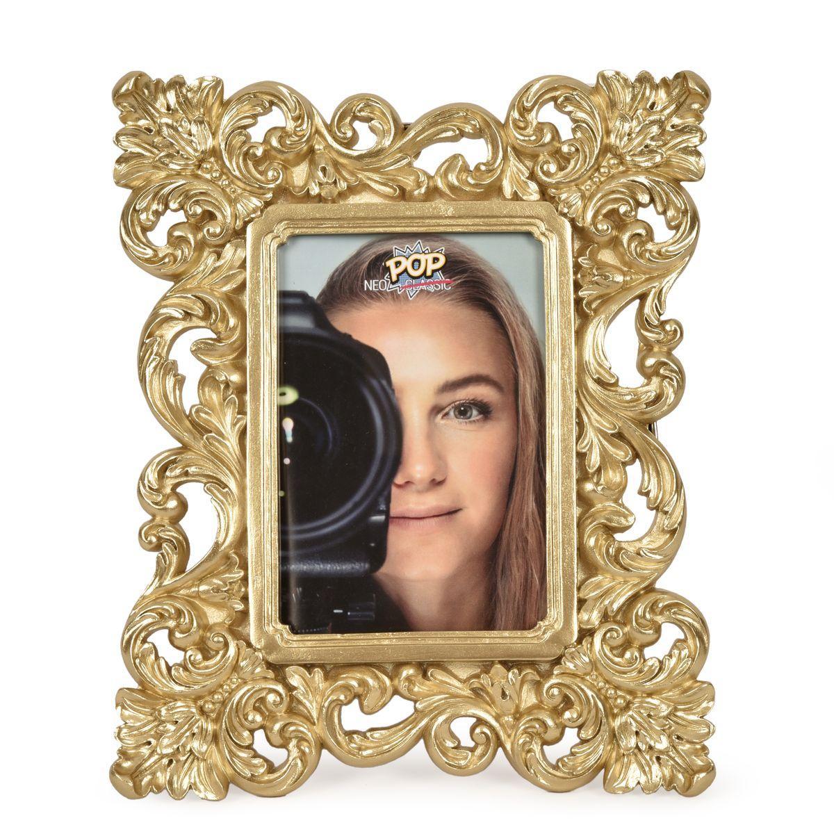 Рамка для фото у золотистому кольорі з декором у вигляді візерунків PopNeoClassic Palais Royal