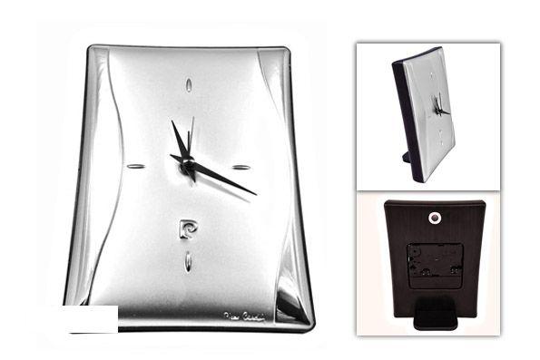 Настільний годинник металевий 10x14 см Pierre Cardin 670479