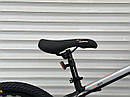 Спортивний велосипед дитячий ТopRider 24 дюйми 611 помаранчевий крила підніжка насос дзвінок, фото 4