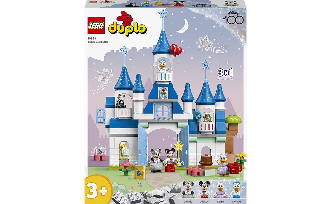 LEGO DUPLO Чарівний замок 3 в 1 на 160 деталей (10998), фото 1