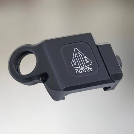 Кріплення адаптер для QD антабки Leapers UTG, з кутом 45°, Picatinny, двостороннє, TL-SWPM01, фото 1