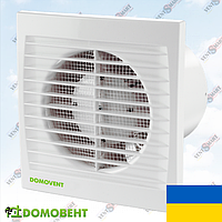 Вентилятор Домовент 125 СТ з таймером у ванну (Україна)
