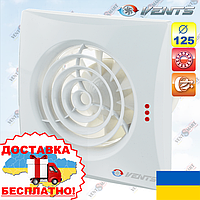 ВЕНТС 125 Квайт вологозахищений вентилятор у ванну (VENTS 125 Quiet)