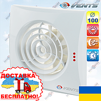 Вентс Квайт 100 Т з таймером безшумний вентилятор (VENTS 100 Quiet T)