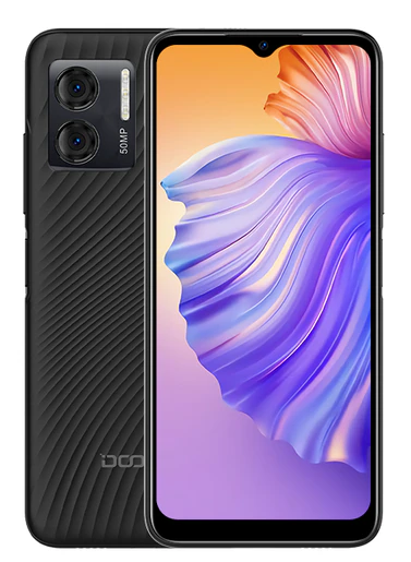Смартфон Doogee N50 Black 4G 4200mAh Type-C 8\128GB чохол у подарунок, фото 1
