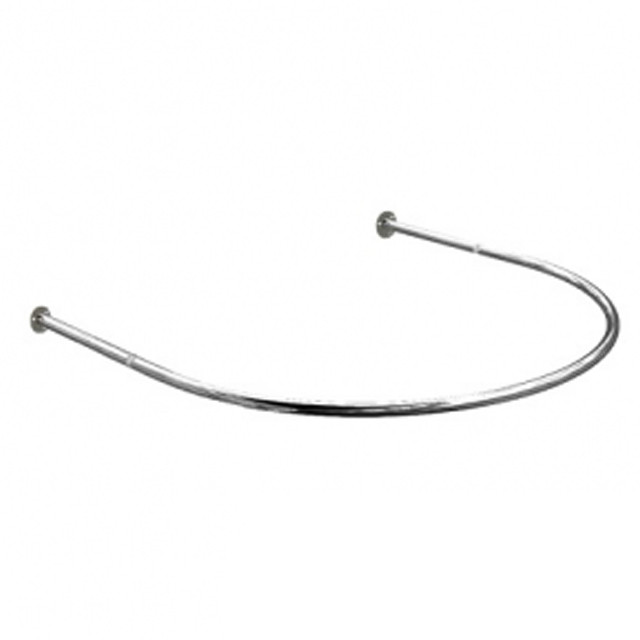 Примірювальна для магазину одягу півколо хромована, фото 1