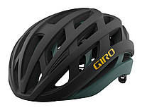 Велошолом Giro Helios Spherical Mips S (51-55см) матовий Чорний/зелений Art 7129161