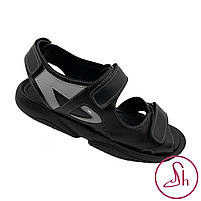 Літні чоловічі сандалі з натуральної шкіри «Style Shoes», фото 3