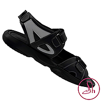 Літні чоловічі сандалі з натуральної шкіри «Style Shoes», фото 4