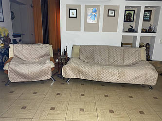 Накидки-дивандеки на диван і крісла, багатофункціональні 3 полотна