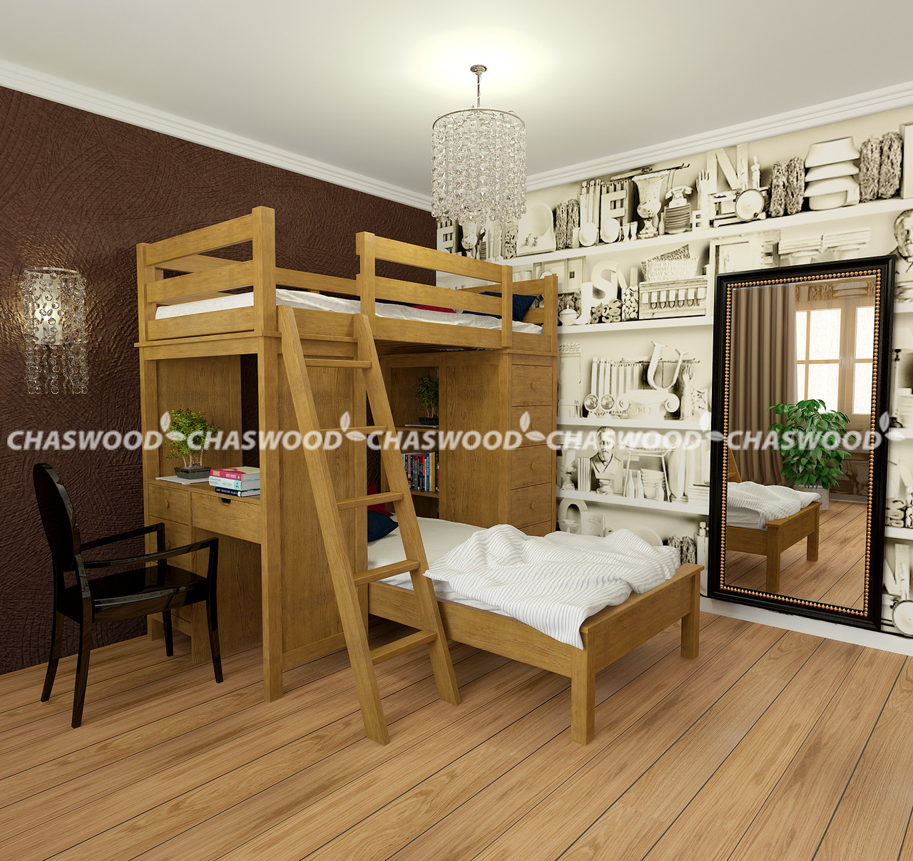 Двоярусне ліжко "Каміла" Chaswood