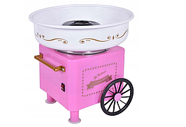 Апарат для солодкої вати Cotton Candy рожевого кольору 480 Вт