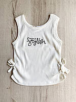 Майка топ для девочки Breeze 18434 164 см Белый