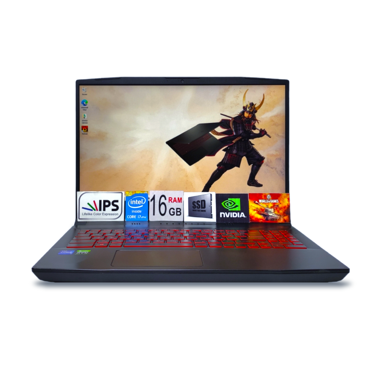 Ігровий ноутбук MSI Katana 15.6"144Gz IPS FHD Core i7-11800H 8ядер 16GB SSD512GB RTX 3050TI 4GB