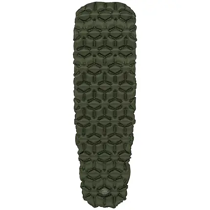 Надувний килимок Highlander Nap-Pak Inflatable Sleeping Mat 5 cm (Olive), фото 1